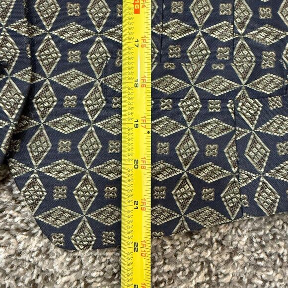 Rena Rowan 1990s Tapestry Woven Novelty Embroidered Medium 8 90s - Picture 6 of 6